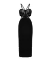 Versace Jeans Panelled-design Dress In Black