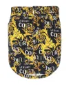 Versace Jeans Pattern Printed Skirt In Black
