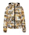 Versace Jeans Baroque Printed Leisure Jacket In White