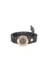 Versace Jeans Rivet Belt In Black