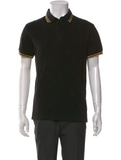 Pre-owned Versace Jeans Short Sleeve In Black/gold
