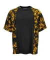 Versace Jeans Couture Relaxed Fit T Shirt Black In Black