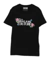 Versace Jeans Short-sleeved T-shirt In Black