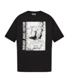 Versace Jeans Short-sleeved T-shirt In Black