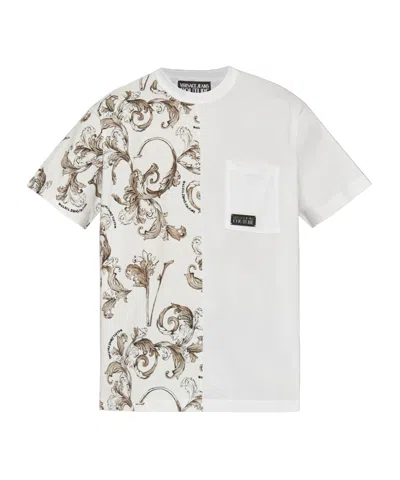 Versace Jeans Short-sleeved T-shirt In White
