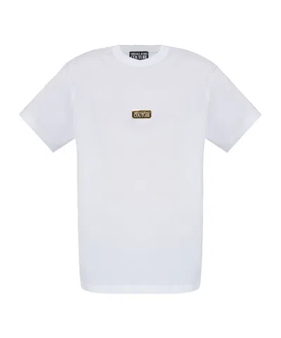 Versace Jeans Short-sleeved T-shirt In White