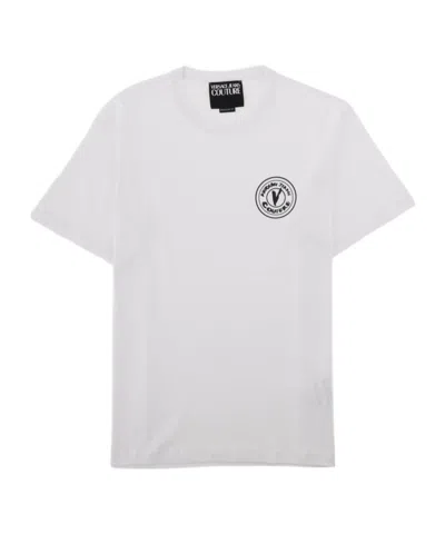Versace Jeans Short-sleeved T-shirt In Gray