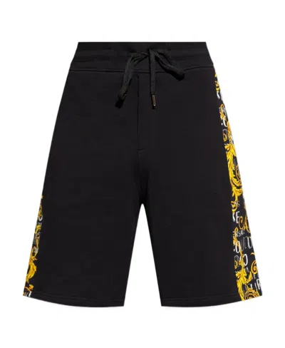 VERSACE JEANS VERSACE JEANS COUTURE DRAWSTRING BERMUDA SHORTS