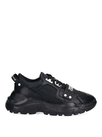 Versace Jeans Speedtrack Sneakers In Black