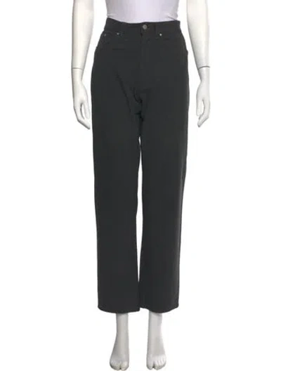 Pre-owned Versace Jeans Straight Leg Pants In Grey