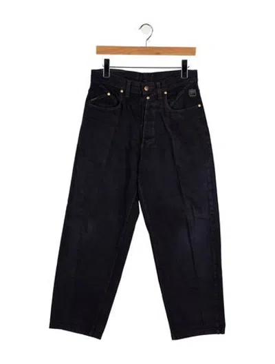 Pre-owned Versace Jeans Straight-leg Jeans In Blue