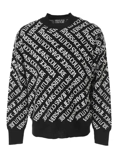 Versace Jeans Suéter Cuello Redondo - Negro In Black