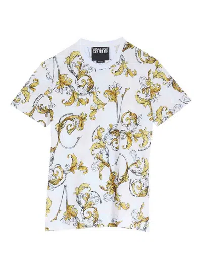 Versace Jeans Camiseta - Multicolor In White