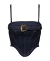 Versace Jeans Thin Shoulder Strap In Black