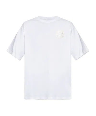 Versace Jeans V-emblem Cotton T-shirt In White