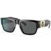 Versace Jeans Versace 0ve4406 Medusa Sunglasses Black In Black