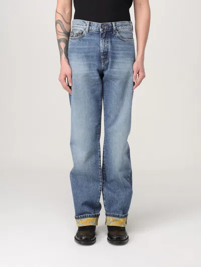 VERSACE JEANS VERSACE MEN COLOR BLUE,G58155009