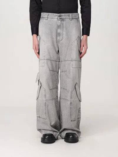 VERSACE JEANS VERSACE MEN COLOR GREY,411974020