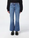 Versace Jeans  Woman Color Blue In Blue