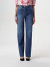 Versace Jeans  Woman Color Blue In Blue
