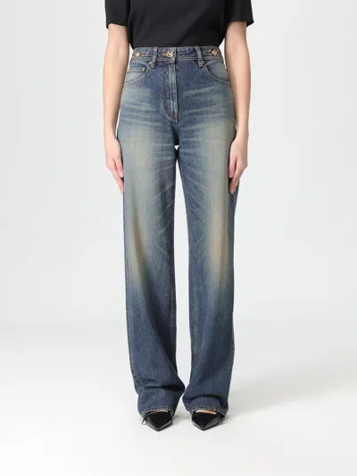 Versace Jeans  Woman Color Denim In Blue