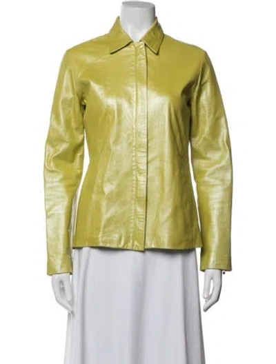 Pre-owned Versace Jeans Vintage 2000's Jacket In Green
