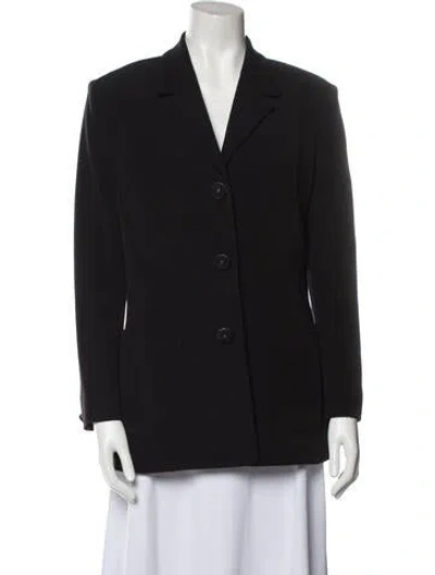 Pre-owned Versace Jeans Vintage Late 1990's - Early 2000's Blazer In Black