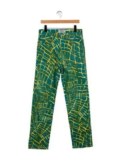 Pre-owned Versace Jeans Vintage Straight Leg Jeans In Multi