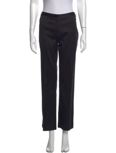 Pre-owned Versace Jeans Vintage Straight Leg Pants In Black