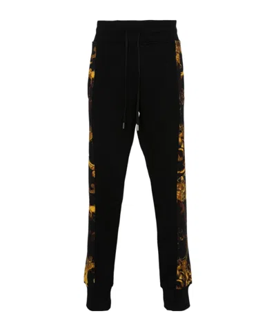 Versace Jeans Watercolour Couture Track Trousers In Multi