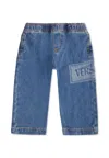 Versace Jeans With 90s Vintage Logo For Baby In Blue