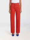 Versace Regular-fit Cotton Denim Jeans In Red