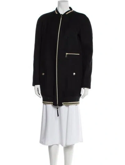 Pre-owned Versace Jeans Wool Jacket In Black