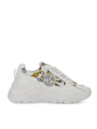 Versace Jeans Speedtrack Bottom Sneaker In White
