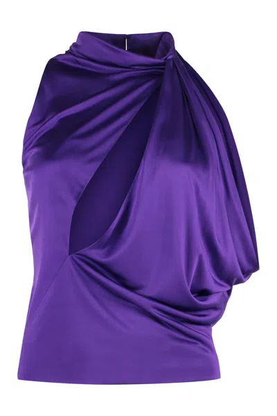 Versace Jersey Blouse