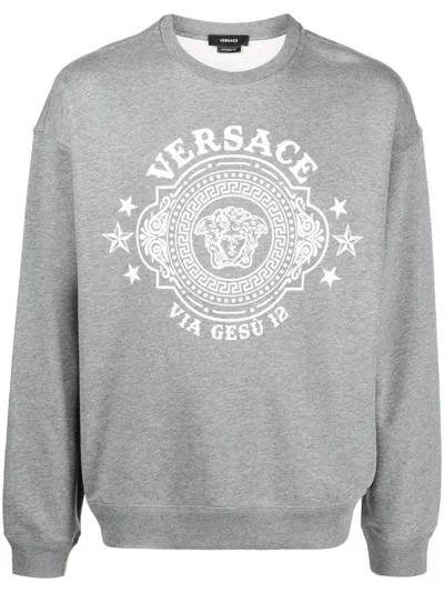 Versace Camisa - Gris In Medium
