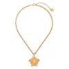 Versace Medusa Pendant Necklace In Gold