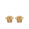 Versace Medusa-head Stud Earrings In Gold