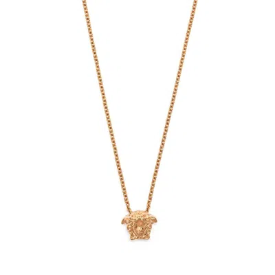 Versace La Medusa Necklace In Gold