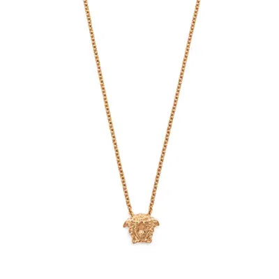 Versace La Medusa Necklace In Gold