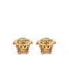Versace Medusa-head Stud Earrings In Gold