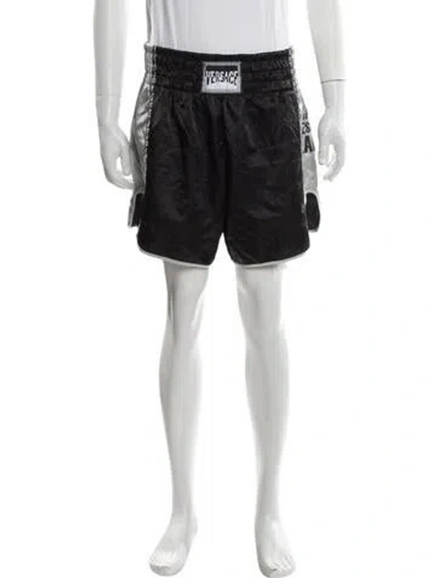 Pre-owned Versace Jogger Shorts In Gray