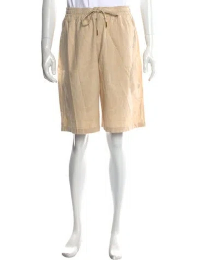 Pre-owned Versace Jogger Shorts In Neutral