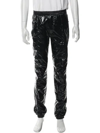 Pre-owned Versace Joggers In Black