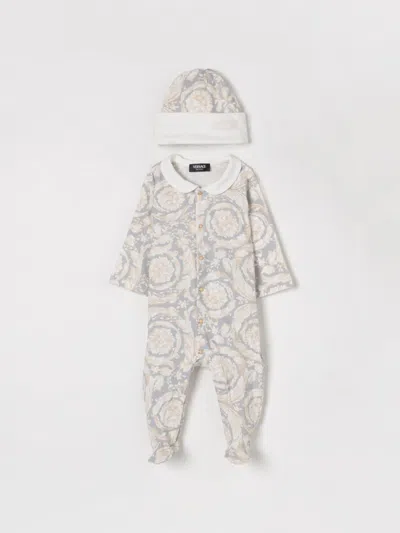Versace Jumpsuit  Kids Color White