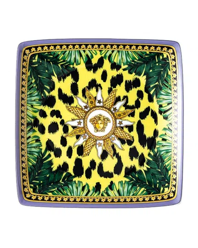 VERSACE JUNGLE ANIMALIER CANAPE DISH