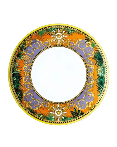 Versace Jungle Animalier Dinner Plate In Multi