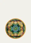 Versace Jungle Animalier Wild Service Plate In Multi
