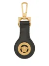 Versace Medusa Biggie Keyring In Black