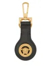 Versace Biggie Jellyfish Keychain Gold-tone Hardware In Black